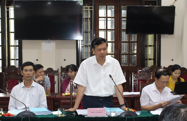 TS. Phan Văn Hùng - Thứ trưởng, Phó Chủ nhiệm UBDT phát biểu