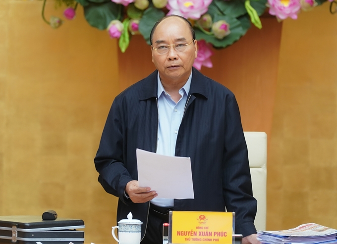 Thủ tướng Chính phủ Nguyễn Xuân Phúc (Ảnh: VGP/Quang Hiếu) 