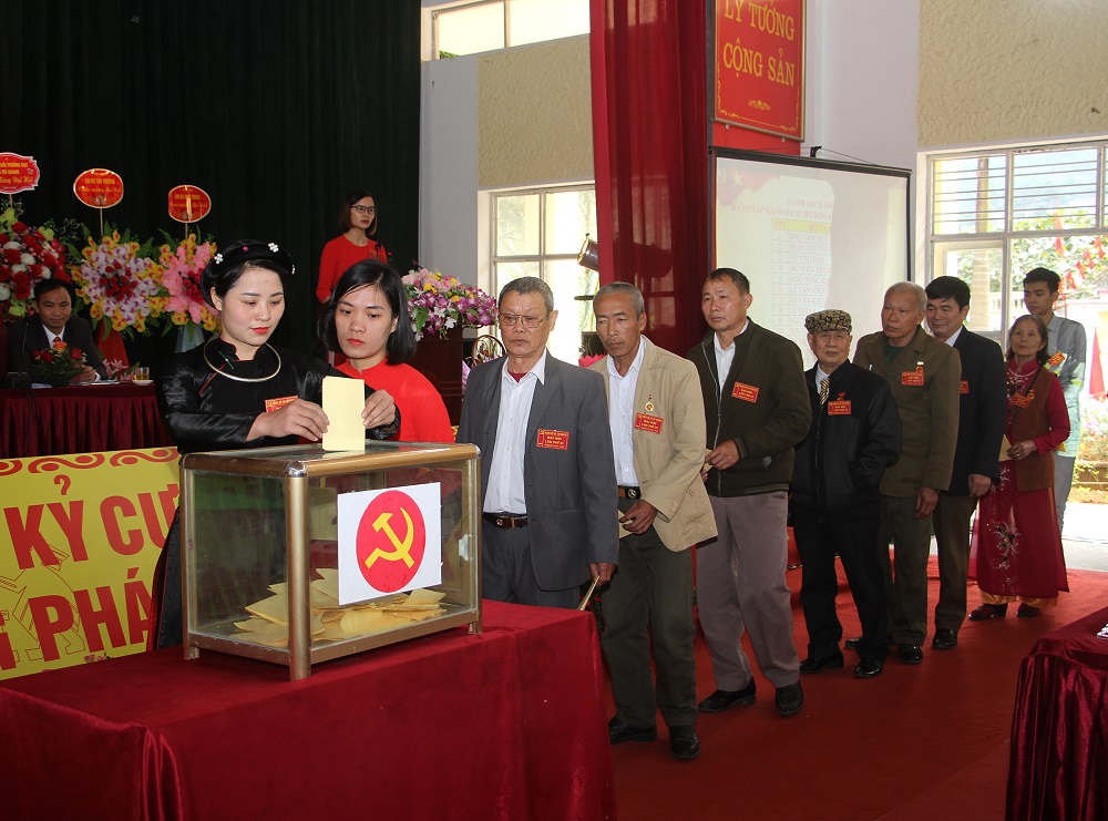 Lào Cai: Tổ chức thành công đại hội điểm cấp cơ sở 1