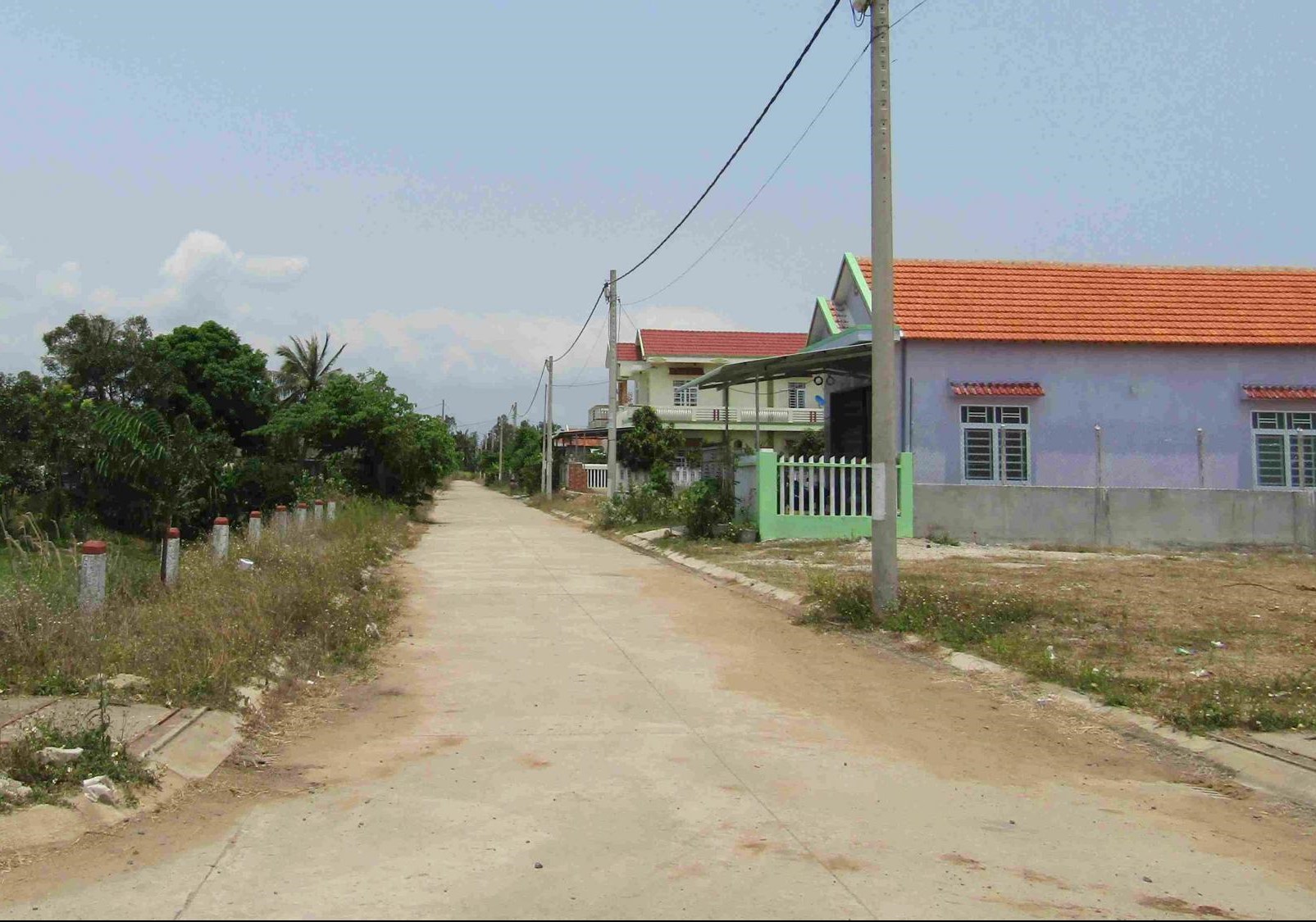 Một phần khối lượng Dự án Hạ tầng kỹ thuật Khu tái định cư thôn Phú Tân 2, xã An Cư chưa hoàn thành nhưng vẫn được nghiệm thu.