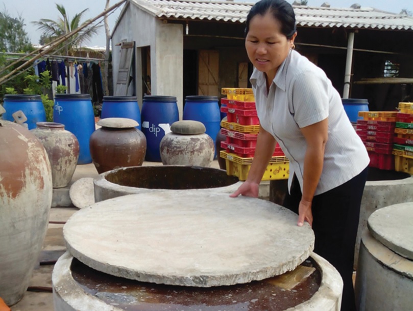 Làng nghề chế biến nước mắm truyền thống ở Quảng Bình mong muốn được đầu tư xây dựng các công trình xử lý môi trường.