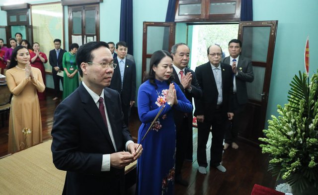 Chủ tịch nước Võ Văn Thưởng gặp gỡ cán bộ Văn phòng Chủ tịch nước - Ảnh 3.