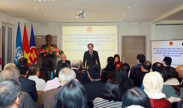 Phó Thủ tướng Trần Lưu Quang thăm chính thức Tây Ban Nha - Ảnh 5.
