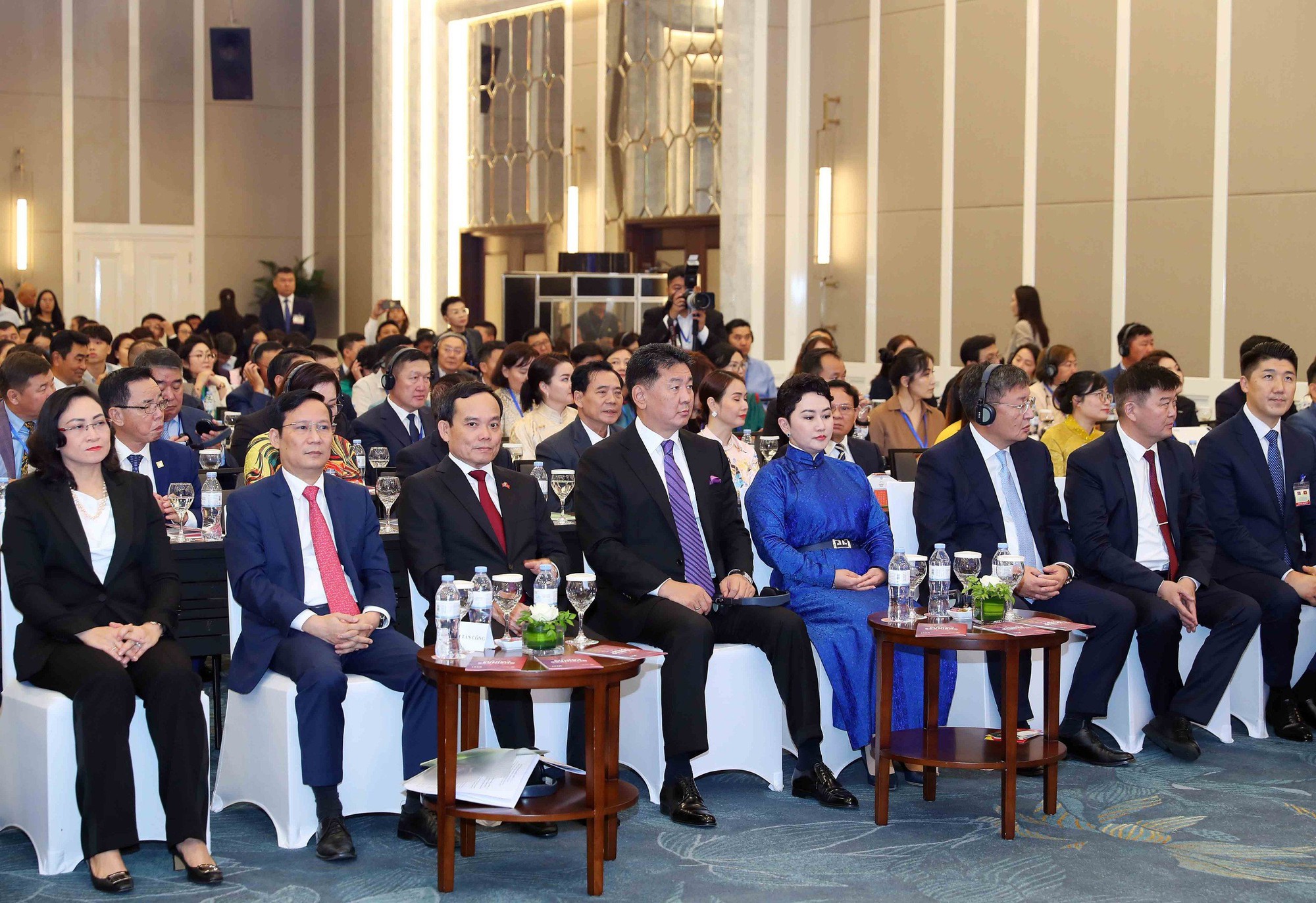 Các đại biểu dự Diễn đàn Doanh nghiệp Việt Nam-Mông Cổ - Ảnh: VGP/Hải Minh