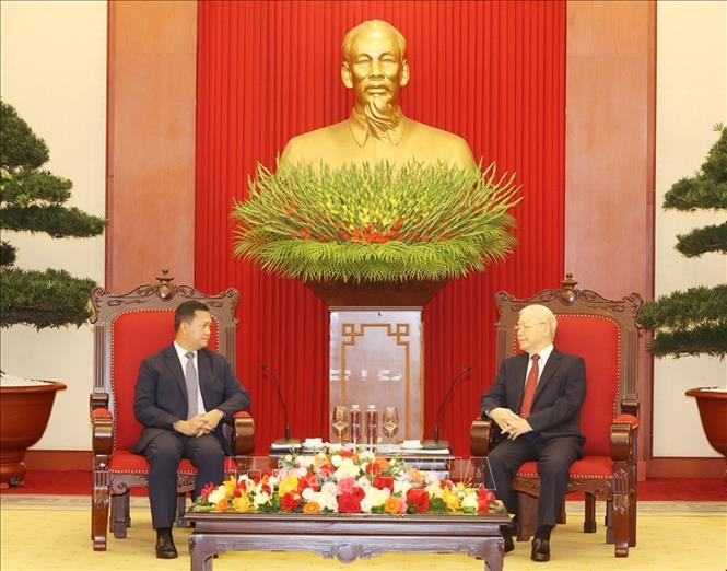 Tổng Bí thư Nguyễn Phú Trọng đánh giá cao chuyến thăm của Thủ tướng Hun Manet có ý nghĩa quan trọng, góp phần củng cố và tạo dấu ấn mới trong quan hệ Việt Nam - Campuchia