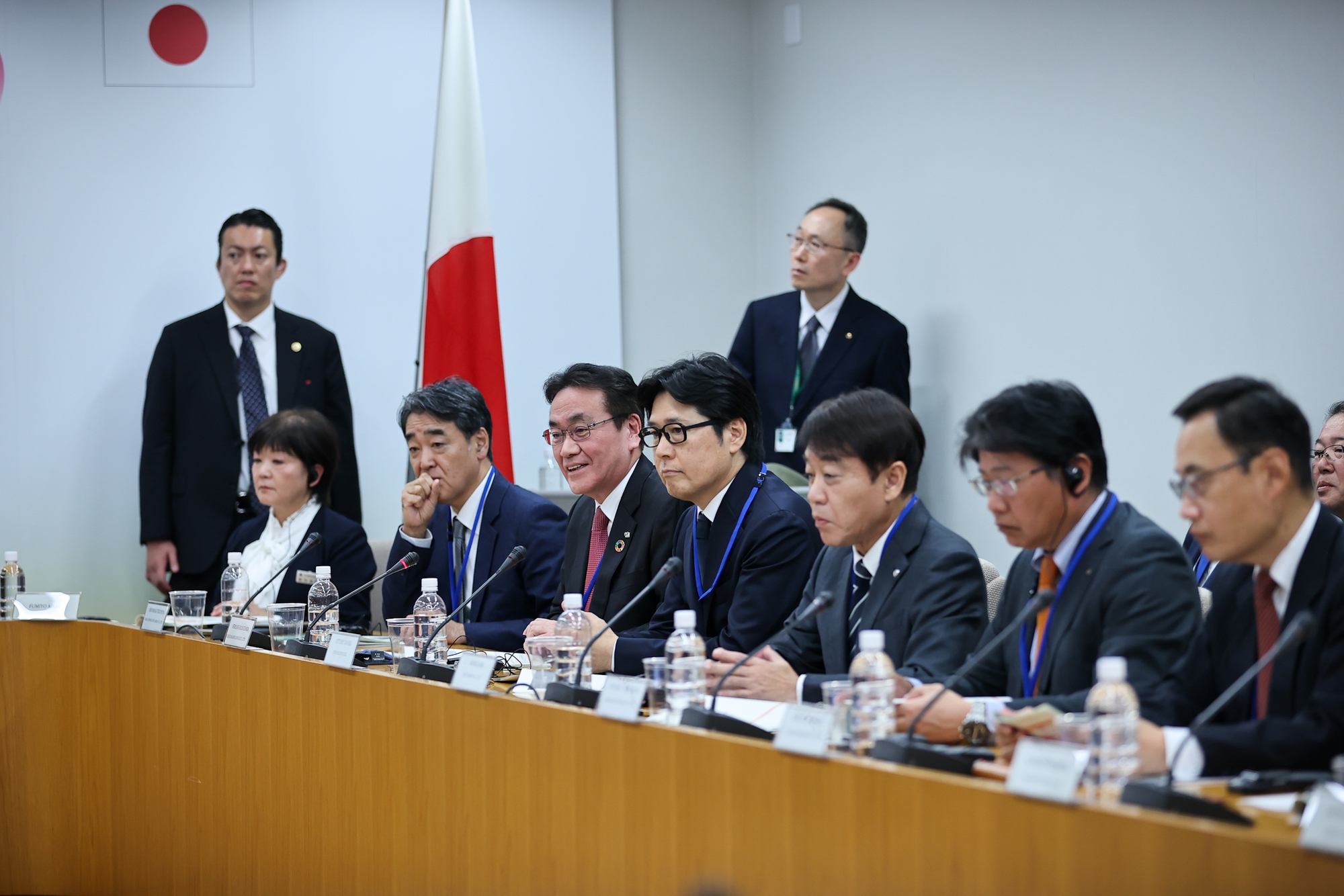 Các đại biểu tham dự toạ đàm với các doanh nghiệp của tỉnh Gunma - Ảnh: VGP/Nhật Bắc