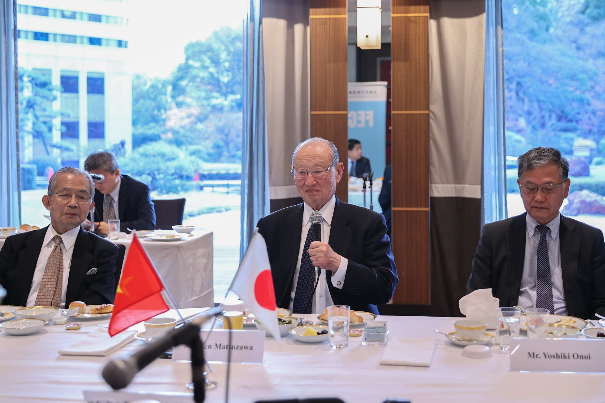 Ông Matsuzawa Ken cho biết Hội đồng và nhân dân Nhật Bản đánh giá cao vai trò mạnh mẽ của Việt Nam trong ASEAN và khu vực - Ảnh: VGP/Nhật Bắc