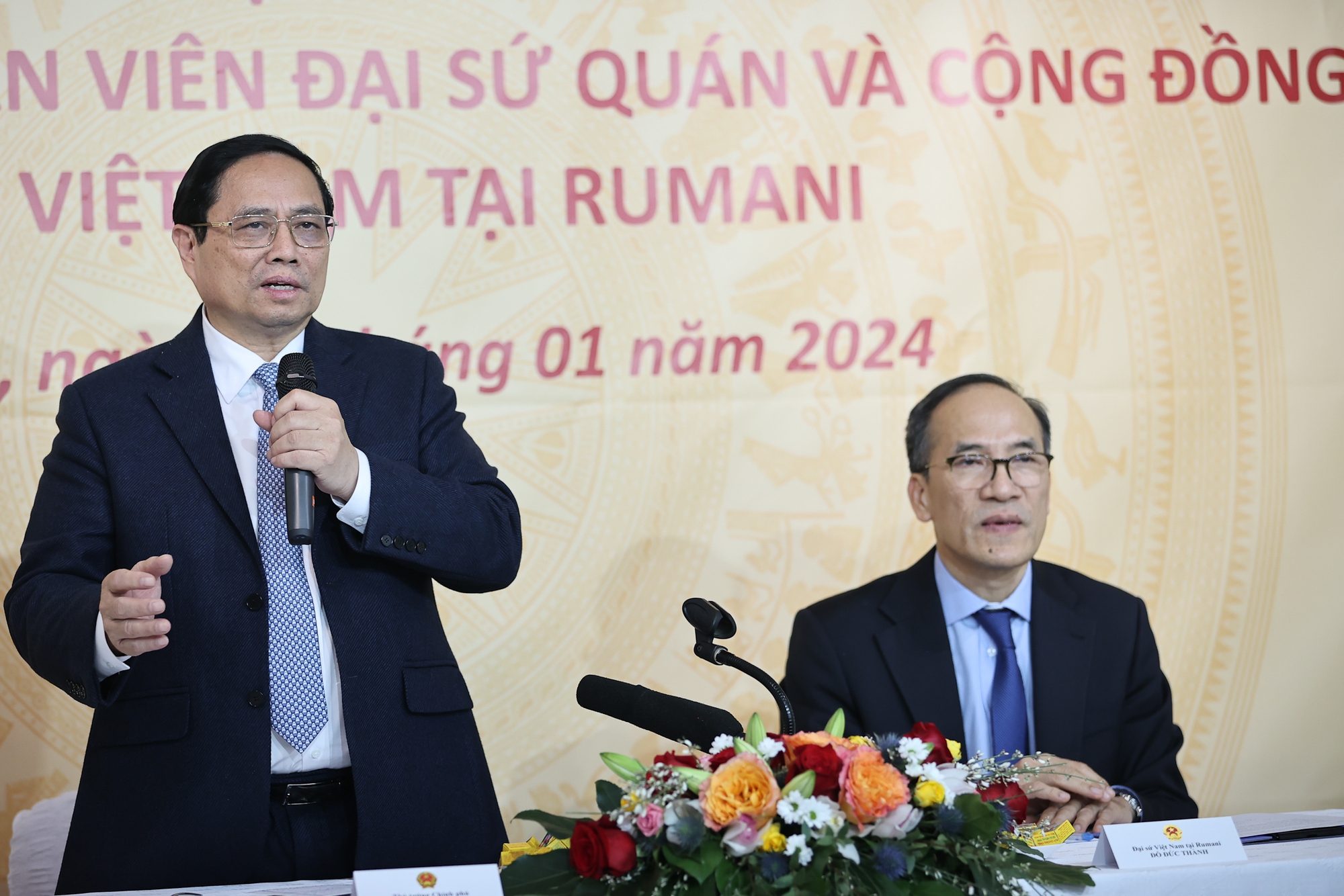 Thủ tướng khẳng định Đảng, Nhà nước luôn quan tâm tới cộng đồng người Việt Nam ở nước ngoài - Ảnh VGP/Nhật Bắc