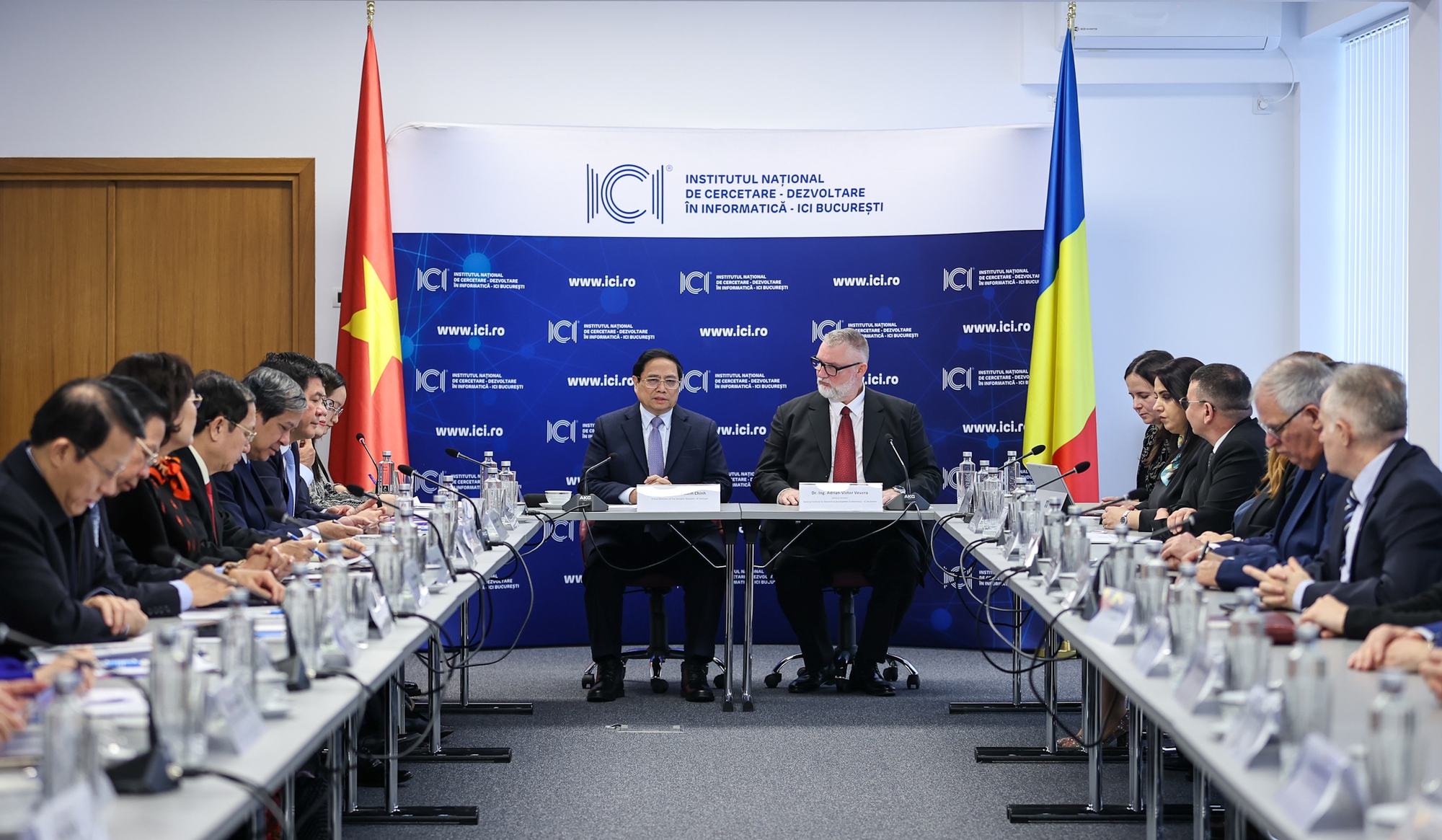 Thủ tướng đề nghị Viện ICI coi Việt Nam là một đối tác ưu tiên trong quá trình mở rộng hợp tác quốc tế - Ảnh: VGP/Nhật Bắc