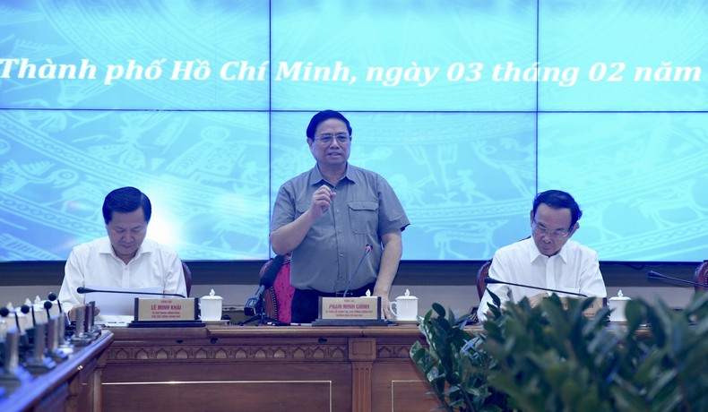 Thủ tướng Phạm Minh Chính phát biểu ý kiến khai mạc Hội nghị.