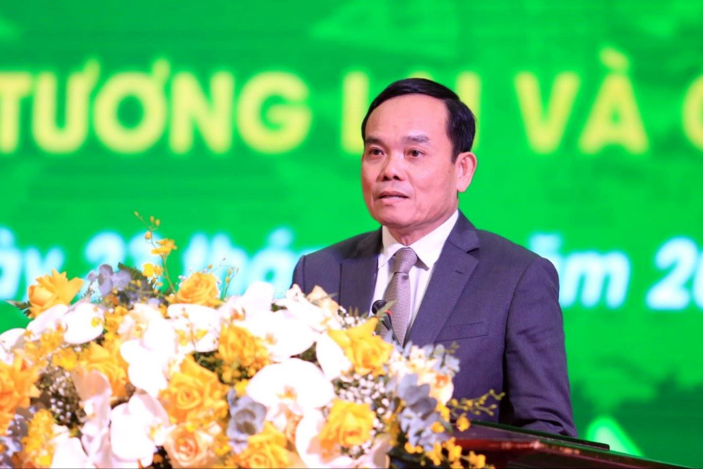 Phó Thủ tướng Trần Lưu Quang đánh giá sau 20 năm tái thành lập tỉnh (2004-2024), tỉnh Đắk Nông đã có sự phát triển bứt phá rất mạnh mẽ - Ảnh: VGP/Hải Minh