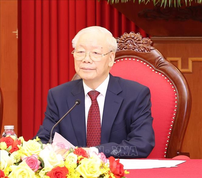 Tổng Bí thư Nguyễn Phú Trọng nhấn mạnh Việt Nam xác định quan hệ Đối tác chiến lược toàn diện với Liên bang Nga là một trong những ưu tiên hàng đầu trong chính sách đối ngoại của mình