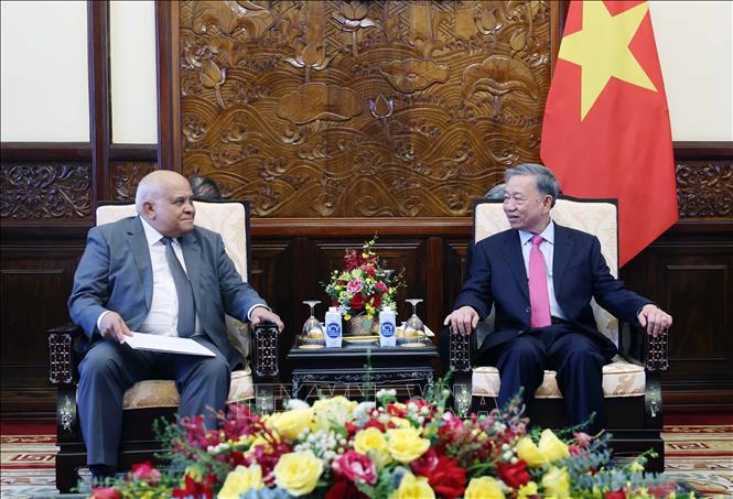 Chủ tịch nước Tô Lâm tiếp Đại sứ Cuba tại Việt Nam Orlando Nicolas Hernandez Guillen