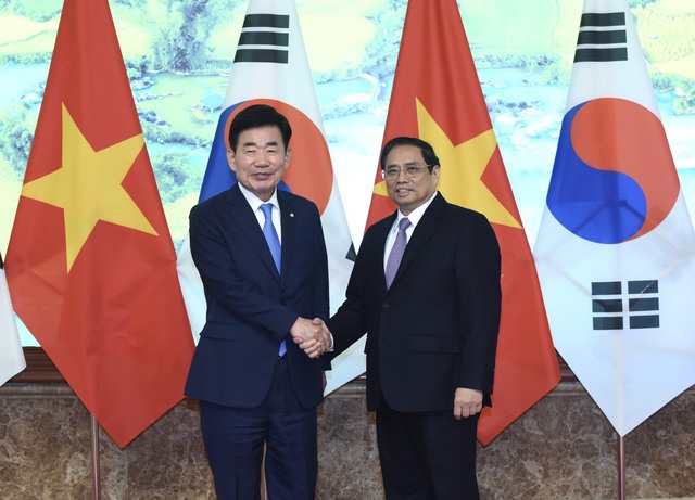 Nâng kim ngạch thương mại song phương Việt Nam -Hàn Quốc lên 100 tỷ USD ngay trong năm nay - Ảnh 1.