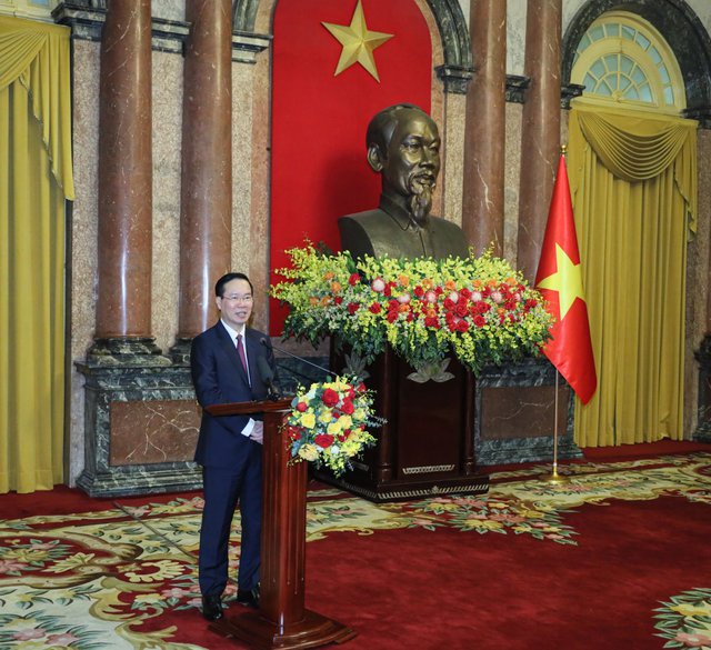 Chủ tịch nước Võ Văn Thưởng gặp gỡ cán bộ Văn phòng Chủ tịch nước - Ảnh 1.