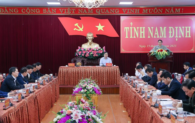 Thủ tướng: Nam Định cần dồn lực cho các tuyến cao tốc kết nối vùng - Ảnh 8.