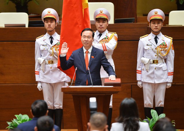 Điện và thư chúc mừng đồng chí Võ Văn Thưởng được bầu giữ chức Chủ tịch nước CHXHCN Việt Nam - Ảnh 1.