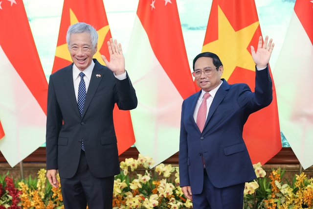 Việt Nam – Singapore xem xét khả năng nghiên cứu nâng cấp quan hệ lên Đối tác chiến lược toàn diện - Ảnh 1.