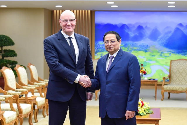 Thủ tướng Phạm Minh Chính tiếp Phó Thủ tướng Chính phủ Nga - Ảnh 1.
