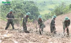 Nỗ lực khắc phục điểm sạt lở, ổn định đời sống đồng bào Xơ Đăng xã Ngọc Linh