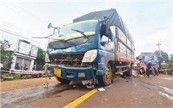 Gia Lai: Tai nạn giao thông nghiêm trọng làm 3 người trong 1 gia đình tử vong