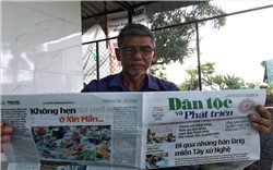 Già làng Thông Minh Tìm tận tuỵ với làng Chăm Palei Mali