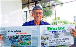 Già làng Thông Minh Tìm tận tuỵ với làng Chăm Palei Mali