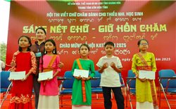 Sáng nét chữ - Giữ hồn Chăm