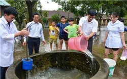 Các địa phương lên phương án phòng, chống dịch bệnh sau mưa lũ