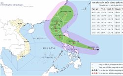 Siêu bão Fung-Wong vào Biển Đông sáng 10/11: Di chuyển trái quy luật, sức gió giật cấp 16