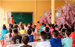 Về chùa học chữ Khmer, một mùa hè ý nghĩa ở Sóc Trăng