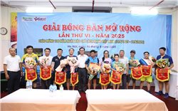 Sôi động Giải bóng bàn kỷ niệm 100 năm Ngày Báo chí Cách mạng Việt Nam