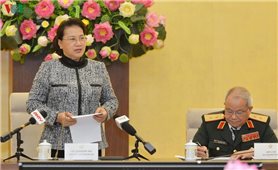 Chủ tịch Quốc hội Nguyễn Thị Kim Ngân gặp mặt cựu chiến binh bộ đội đặc công