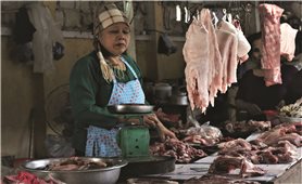 Giá thịt lợn tăng chóng mặt