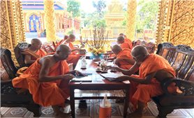 Hội đoàn kết sư sãi yêu nước Kiên Giang hướng dẫn tổ chức Đại lễ Phật Đản 2020