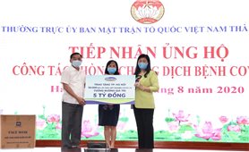 Vinamilk ủng hộ 8 tỷ đồng cho Hà Nội và 3 tỉnh miền Trung chống dịch COVID-19
