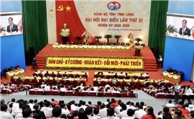 Khai mạc Đại hội Đảng bộ tỉnh Vĩnh Long lần thứ XI, nhiệm kỳ 2020-2025
