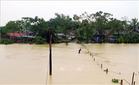 Một số hồ đập thủy lợi, thủy điện ở Nghệ An tiến hành xả lũ