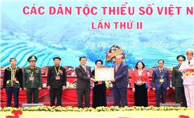 Những phần thưởng cao quý được trao tặng tại Đại hội đại biểu toàn quốc các DTTS Việt Nam lần thứ II, năm 2020