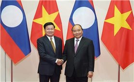 Hôm nay, Thủ tướng Việt Nam-Lào chủ trì Kỳ họp Ủy ban Liên Chính phủ hai nước