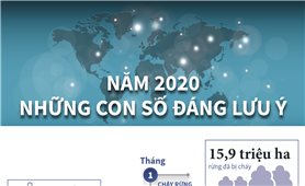 Những con số đáng lưu ý trong năm 2020