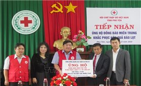 Cộng đồng người Việt Nam tại Hoa Kỳ hỗ trợ Phú Yên khắc phục hậu quả bão lũ