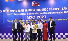 Việt Nam giành 2 Huy chương Vàng kỳ thi Olympic Toán học và Khoa học quốc tế