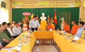 Chúc mừng Tết cổ truyền Chôl Chnăm Thmây của đồng bào Khmer ở Cần Thơ