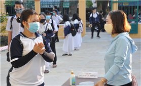 Quảng Nam: Học sinh 2 huyện, thị xã được phép trở lại trường để kiểm tra học kỳ II