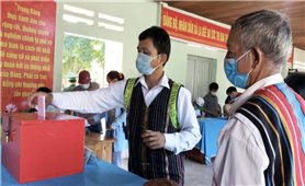 Quảng Nam: Rộn ràng ngày bầu cử sớm tại một số xã vùng cao biên giới