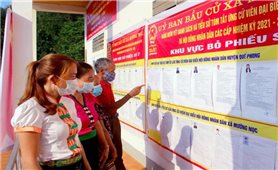 Hơn 170.500 cử tri Nghệ An và Quảng Bình đi bỏ phiếu bầu cử sớm