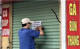 Hà Nội: Từ 12h trưa 25/5 dừng hoạt động nhà hàng ăn uống, cắt tóc, gội đầu