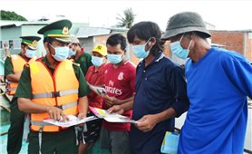 Kiên Giang: Ngư dân sát cánh cùng bộ đội Biên phòng trên mặt trận chống dịch