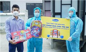 Quỹ sữa vươn cao Việt Nam và hành trình đến với trẻ em Điện Biên trong mùa dịch